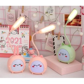 Resim Technosmart Usbli Karikatür Masa Lambası 3 Modlu Gece Lambası Çocuklar Için 