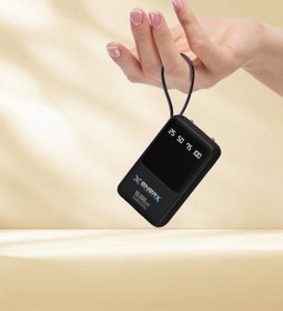 Resim Enerx Enr - tp10dc 10.000 Mah 2.0a Dahili Kablolu Led Aydınlatmalı Powerbank 