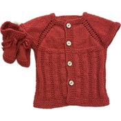 Resim El Örgüsü Bebek Yeleği 30404949 