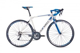 Resim Corelli Sprint KR100 28 Jant 16 Vites V Fren Yol Yarış Bisikleti Beyaz Mavi Gri 45 Kadro 