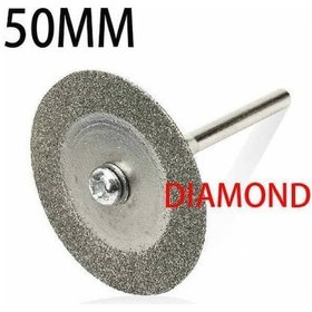 Resim Diamont Kesici Disk Taşlama Zımpara Elmas Diski 50 Mm 