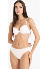Resim DeFacto Dantel Detaylı Micro 3'lü Brazilian Külot -Fall in Love E4704AX25SMPR345 