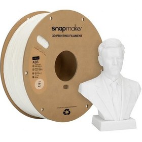 Resim Snapmaker Abs Filament Beyaz 1.75mm 1kg 