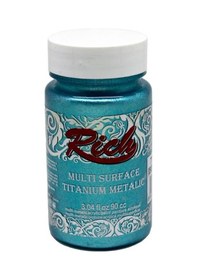 Resim Rich Multi Surface Titanium Metalik Boya 90 Cc. 2574 Şeker Mavi 
