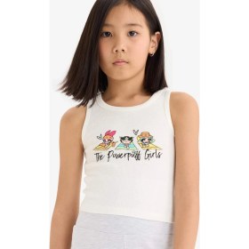 Resim DeFacto PowerPuff Girls Bisiklet Yaka Atlet Kız Çocuk E6520A825HS 