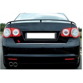 Resim Vw Jetta Krom Bagaj Alt Çıta 2006-2011 Paslanmaz Çelik 