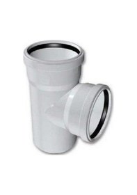 Resim 50X50 Pvc Pissu Boru Te Çatal 