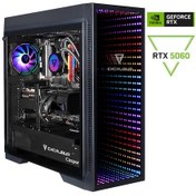 Resim Casper Excalibur E75Z.285K-EX60X-0SG Ultra 9-285K 64 GB 2 TB SSD RTX5060 Free Dos Masaüstü Oyuncu Bilgisayarı 