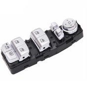 Resim DELCO BMW 7 SERİSİ G11 G12 SOL DÖRTLÜ CAM DÜĞMESİ 2017--2021 