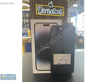 Resim Apple iPhone 14 Pro Max İkinci El TR | 128 GB | Siyah 