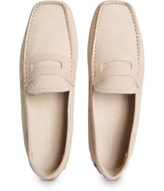 Resim Calvin Klein DRIVER PENNY Erkek Bej LOAFER Nubuk Ayakkabı 