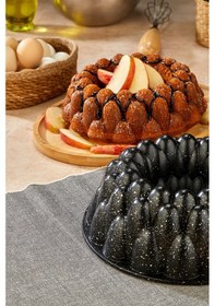 Resim Polochef Prizma Döküm Granit Kek Kalıbı Siyah 26 Cm Siyah 