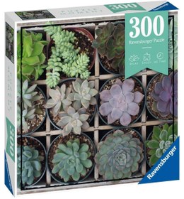 Resim Ravensburger 300 Parça Puzzle Yeşil Çiçekler 129676 
