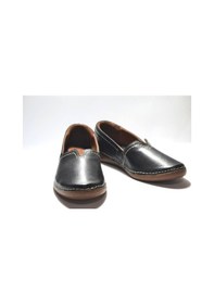 Resim Beety 902 Hakiki Siyah Deri Rok Babet Kadın Ayakkabı Siyah 