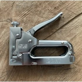 Resim Dht Zımba Çakma Tabancası Mekanik El Zımba Tabancası Krom Çelik 