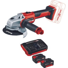 Resim Einhell Axxio 18/125 2X4.0AH Akülü Avuç Taşlama Twincharger Set 