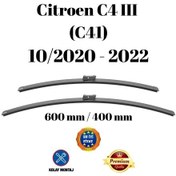 Resim Citroen C4 Iıı C41 2020 2021 2022 Uyumlu Ön Cam Silecek Süpürgesi Takımı 600/400mm Silbak Sb2416c 