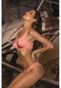 Resim Etiler Collection Golshan Giorgia Mini Slip,brezilyan Kadın Dantelli Koral Külot Çok Renkli 