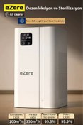 Resim EZERE Ani̇on Have Temizleme Cihazı 350cadr, Led Ekran, İyon Sessiz Çalışma İle Toz,poleni,duman Beyaz 