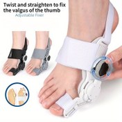 Resim Günlük Kullanım ve Aktif Yaşam için Ayarlanabilir Başparmak & Valgus Düzeltici Atel - Döner Tokalı, Ağrı Giderme, Duruş İyileştirme ve El Hareketliliği - Ergonomik Tasarım, Nefes Alabilen Malzeme, Ortopedik Destek 