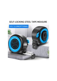 Resim Dası Kendinden Kilitlemeli Kalınlaşmış Çelik Mezura 3/5/7.5/10 M Yüksek Hassasiyetli Ölçüm Cetveli Mesafe Ölçer Ölçme Aracı 