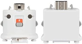 Resim GIRIAITUS Wii Motion Plus Adaptör-Harici Uzaktan Hareket Plus Sensör Denetleyicisi -Beyaz, Set2 Paketi 