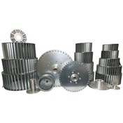Resim Çap 160 Boy 50 Delik 12.7 Mm Sol Yön Radyal Fan Pervanesi 