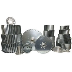 Resim Çap 160 Boy 50 Delik 12.7 Mm Sol Yön Radyal Fan Pervanesi 
