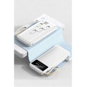 Resim Torima 10.000 Mah Powerbank Hızlı Şarj Özellikli 4 Çıkışlı Beyaz 