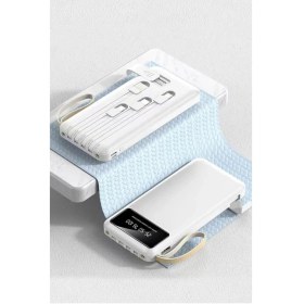 Resim Torima 10.000 Mah Powerbank Hızlı Şarj Özellikli 4 Çıkışlı Beyaz 