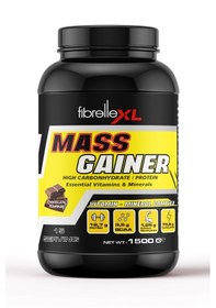 Resim Fibrelle Mass Gainer Çikolata Aromalı 1500 G Karbonhidrat Tozu Çikolata 