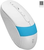 Resim Everest SM-18 Usb Beyaz/Mavi 2.4Ghz Optik Kablosuz Mouse 