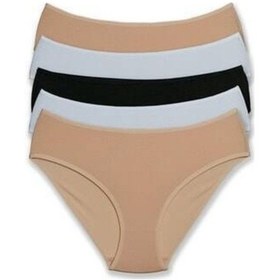 Resim Pierre Cardin Kadın Pamuklu Geniş Kenarlı 5li Külot Çok Renkli 