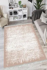 Resim Doku Punto Kaymaz Dot Tabanlı Yıkanabilir Antibakteriyel Dijital Baskı Doku Halı Yolluk, DK-5044A-PNT-100X200 