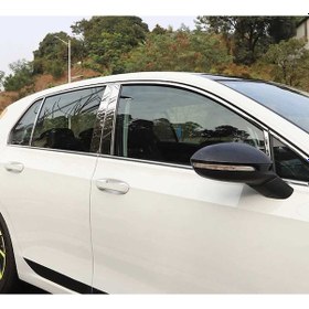 Resim Volkswagen Golf 8 Cam Nikelajı Üst 6 Parça 