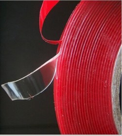 Resim Çift Taraflı Montaj Bantı Silikonlu Şeffaf Tape 25 MM x 33mt 