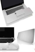 Resim Microcase Macbook 16 Inch 2019 A2141 Palm Guard Klavye Altı + Track Ped Film 