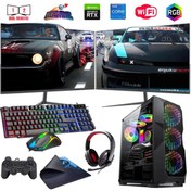 Resim ROGAME İ7 14700f 32gb Ddr4 1tb M2 6gb Rtx3050 Çift 24" Monitörlü Oyun Bilgisayarı (GAMİNG SET) 