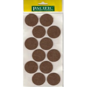 Resim Hamadex 40 mm Yapışkanlı Keçe Mobilya Ayağı Koruyucu – 12'li Paket (Masa, Sandalye, Koltuk, Sehpa, Zemin Koruyucu ve Gürültü Önleyici Keçe) 