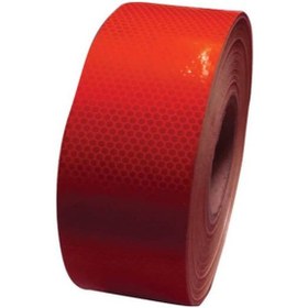 Resim İleri Trafik 10CMx 46M Mikroprizmatik EKO-2546 Reflektif Bant Kırmızı 