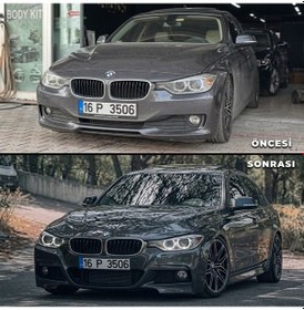 Resim Bmw F30 Body Kit, Çamurluk Ve Kaput Dahil Set 
