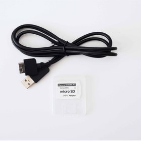 Resim POPKONSOL Ps Vita 1000 Kablo Ve Sd2vita Psv Adaptor Ps Vita Fat Kablo Sd2vita Mikro Sd Çevirici Vita Usb Kablo 