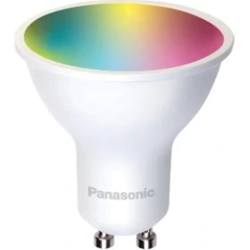 Resim Panasonic Wifi Bt Rgb Uygulamalı GU10 Akıllı LED Ampul 4,9W 