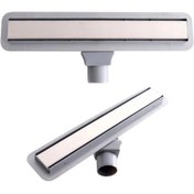 Resim Sukar Line 4s Plain 40CM Izgaralı Krom Duş Kanalı 1154-2354022-01 