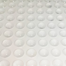 Resim Şeffaf EVA Yumuşak Kauçuk Tampon Çarpışma Önleyici Sanat Eseri Dolap Kapısı Kauçuk Tampon Koruma Bloğu Mutfak Ofis Sessiz Tampon Kauçuk Parçacıklar 