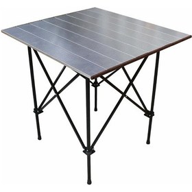 Resim Gray Wolf Alüminyum Katlanır Kamp Masası Taşıma Çantalı Alm101 Açık Gri 