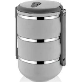 Resim Freshbox 2.5 Litre 3'lü Sefer Tası - Yemek Termosu 