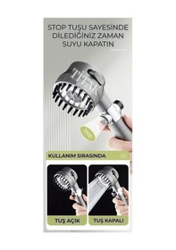 Resim Yeni Nesil Masajlı Duş Başlığı Diğer 