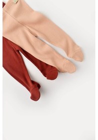 Resim Organicera Babycosy Organik 2 Li Patikli Pantolon - Csym11605 - Rebebe 