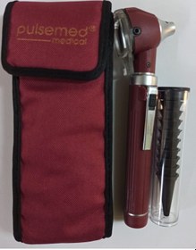 Resim Pulsemed Fiber Optik Otoskop (Kırmızı Renk) 